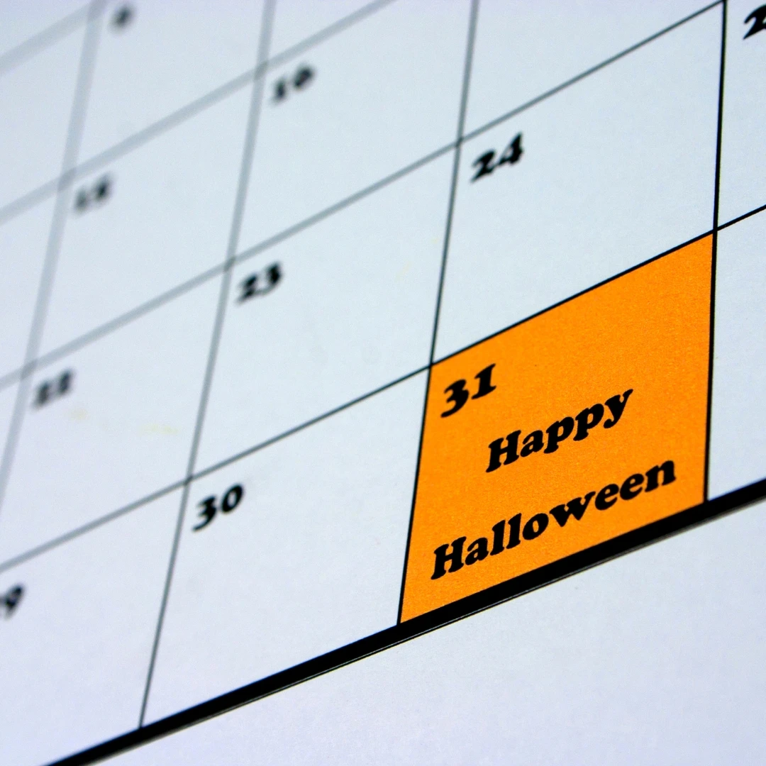 Calendario Halloween Holanda octubre 2025 fechas importantes