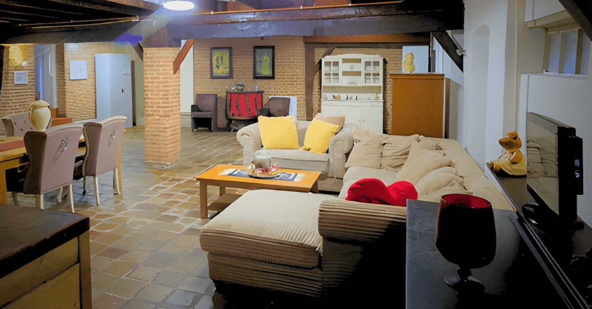 Piso compartido típico en Holanda para trabajadores temporales